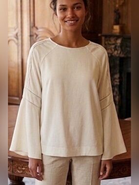 Loft Bell Sleeve Blouse